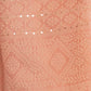 Blossom Peach Weaved Lucknowi Chikankari Saree