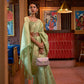 Summer Green Zari Woven Handloom Tussar Silk Saree