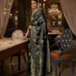 Soot Black Satin Silk Saree
