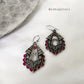 Mayuri German Silver Earrings