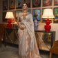 Filtered Grey Copper Zari Woven Modal Silk Saree