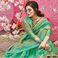 Fern Green Handloom Weaved Cotton Saree