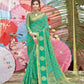 Fern Green Handloom Weaved Cotton Saree