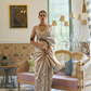 Smoke Grey Tissue Silk Handloom Saree