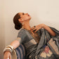 Steel Grey Zari Woven Dahlia Handloom Silk Saree