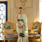 Pale Green Zari Woven Handloom Silk Saree
