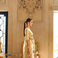 Buttermilk Yellow Zari Woven Handloom Silk Saree