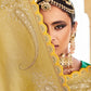 Turmeric Yellow Banarasi Silk Saree With Designer Blouse