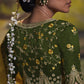 Mustard Yellow Banarasi Silk Saree With Designer Blouse