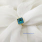 Avani Square Single Stone Glossy Finger Ring