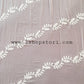 Embroidered Leheriya Jaal Chiffon Lucknowi Chikankari Dupatta