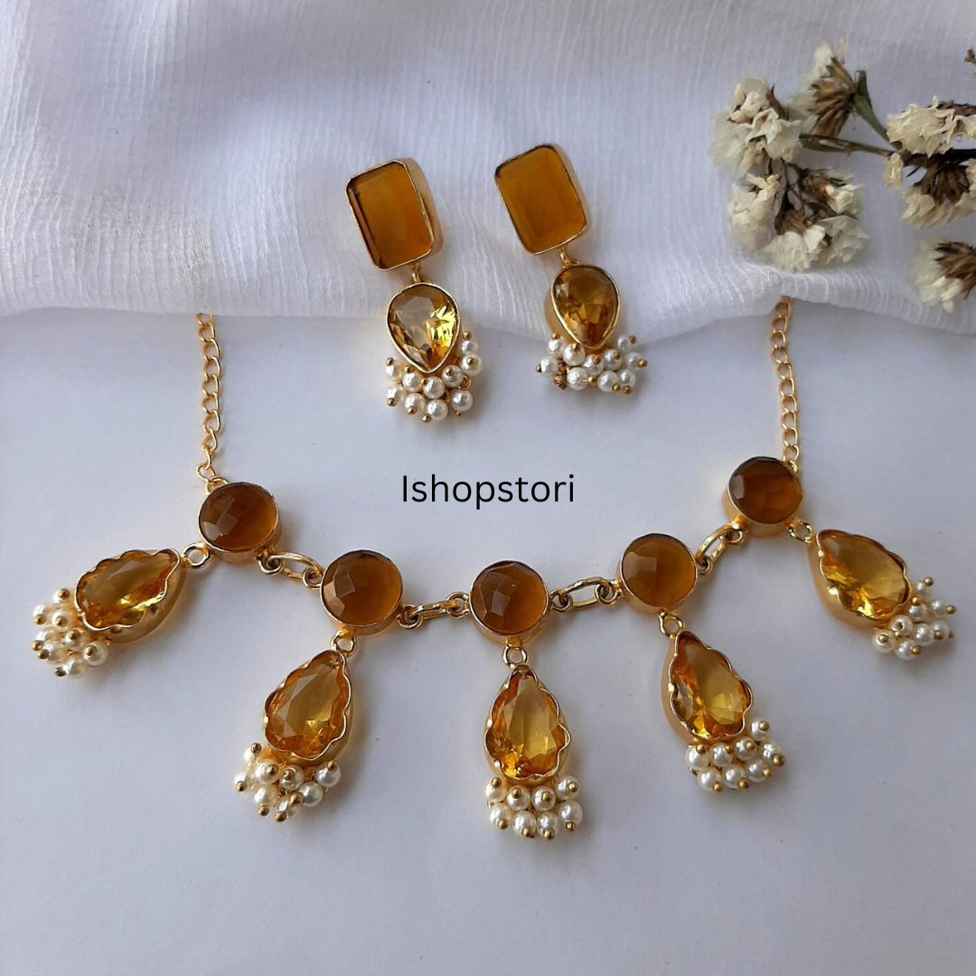 Samantha Statement Necklace Set