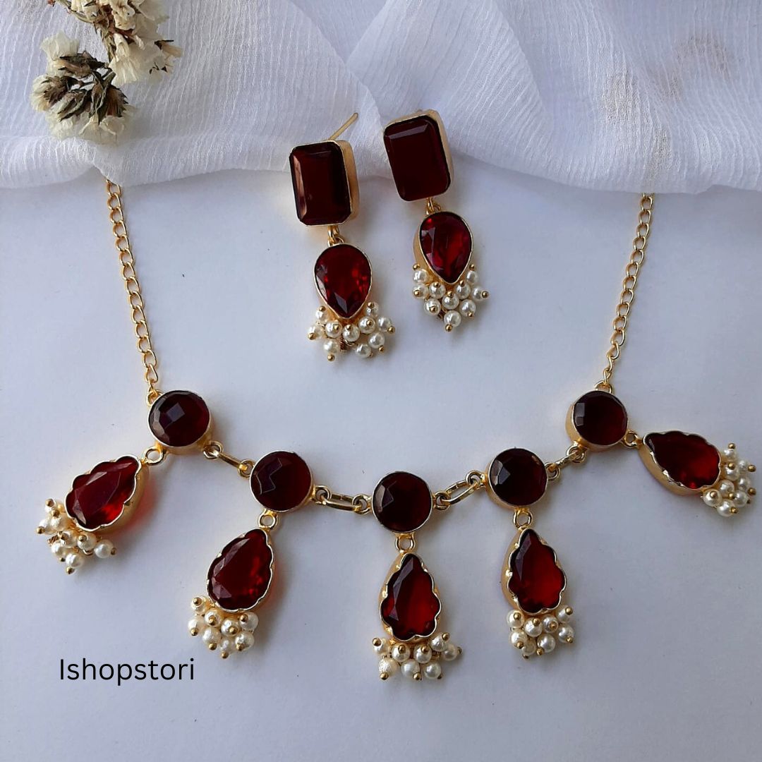 Samantha Statement Necklace Set